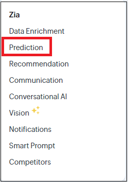 Zia Predictions