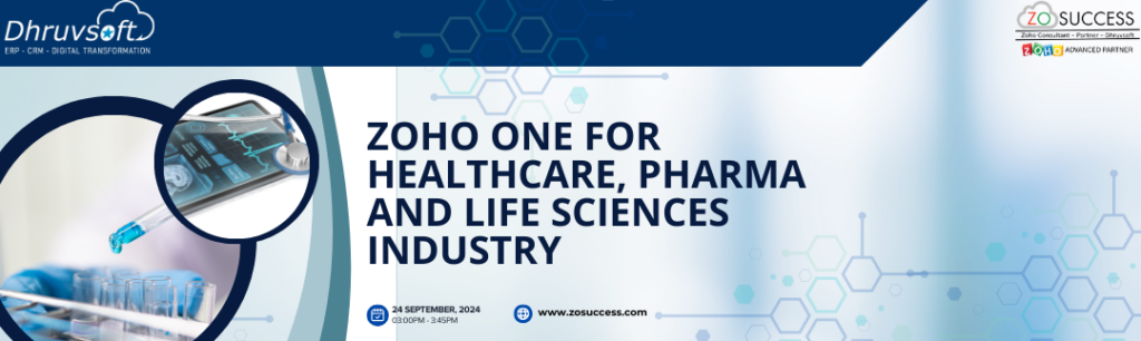 Zoho One for Healthcare, Pharma, and Life Sciences Industry