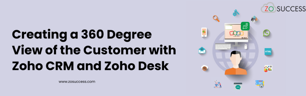 Creating a 360-degree view of the Customer with Zoho CRM and Zoho Desk