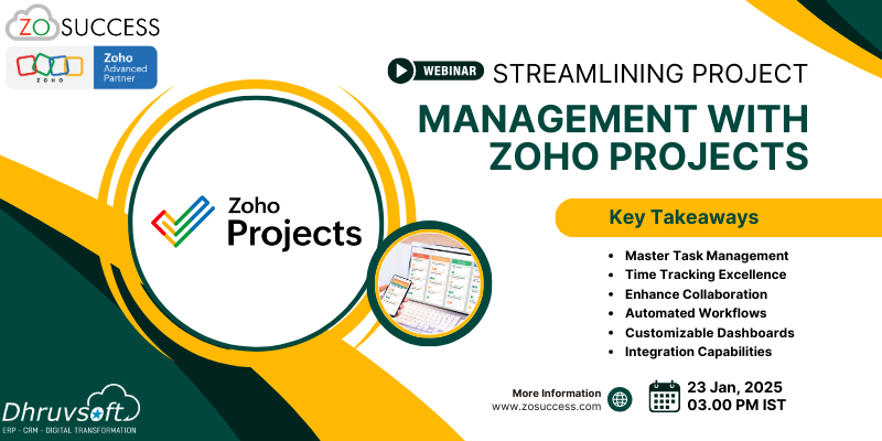 Streamlining Project Management with Zoho Projects